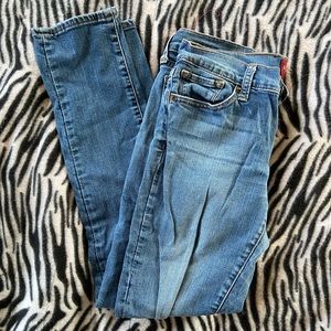 Lucky Brand Charlie skinny jeans - low rise